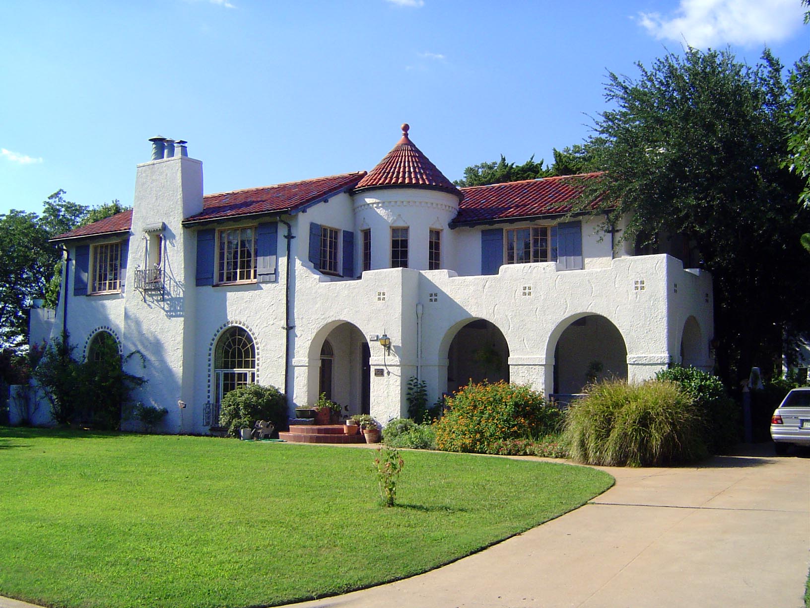 One of the handsomer Spanish-style homes in the city: the Leo Sanders home at 631 NE 17. Built in 1931, it sold in 1992 for $175,000 and in