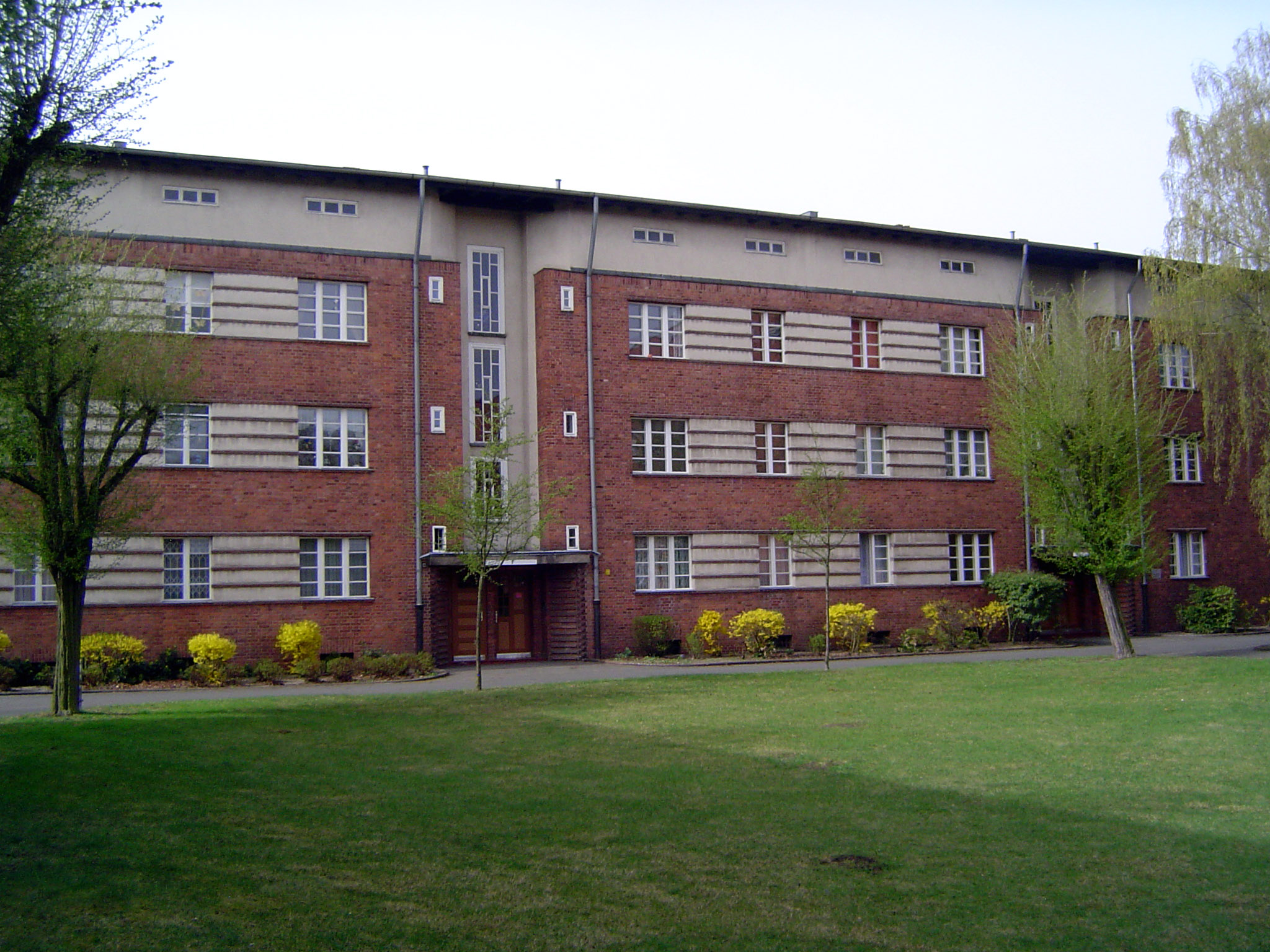Here's one of his first buildings.
