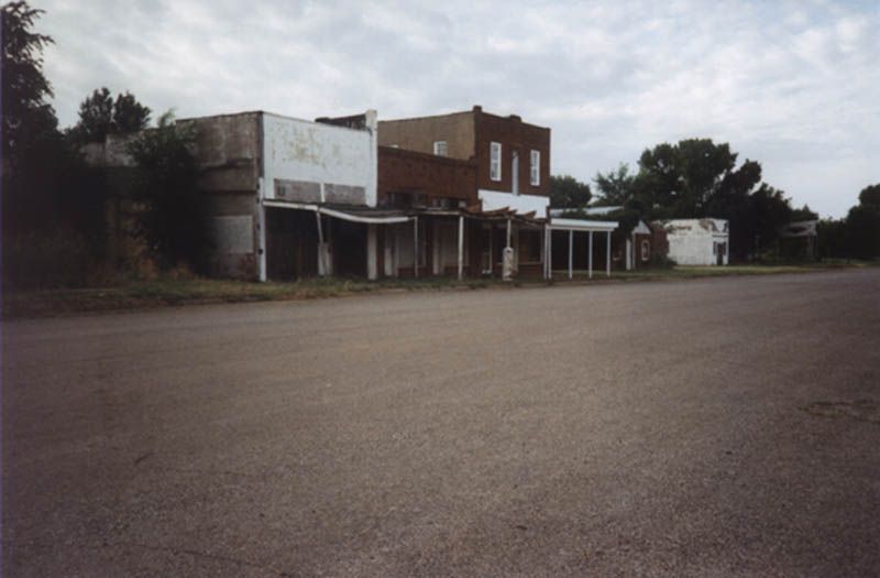 Nearby: downtown Butler, population 320. Butler was settled during the great land runs of a century ago. A lot of the folks who settled here