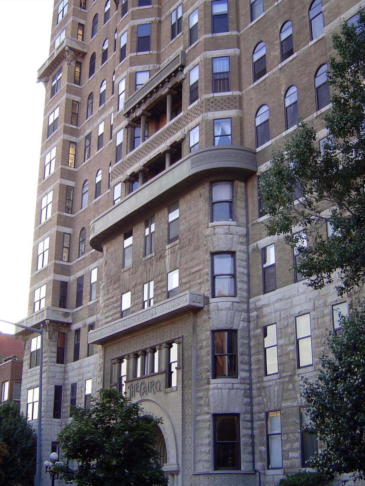 About 1900 Schneider himself moved into the Cairo. The mansion he had previously called home, at 18th and Q, became a school but was torn do