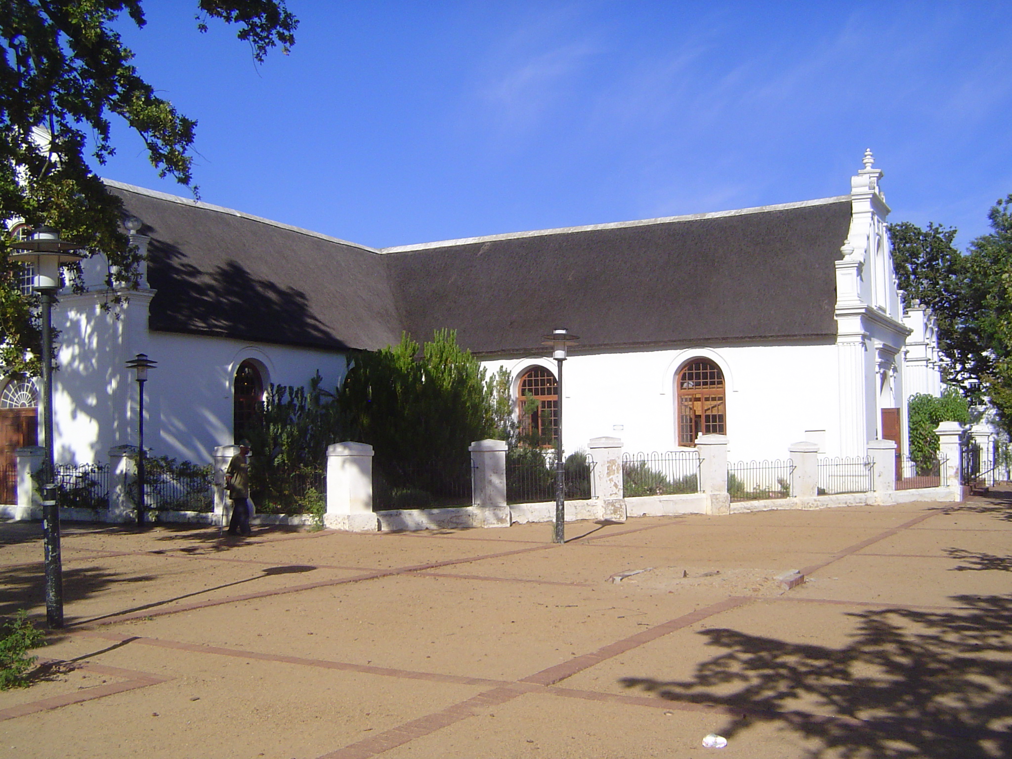 The Rhenish Missionary Society was a precursor of the German colony that founded what today is Namibia. Here is the church it built in Stell