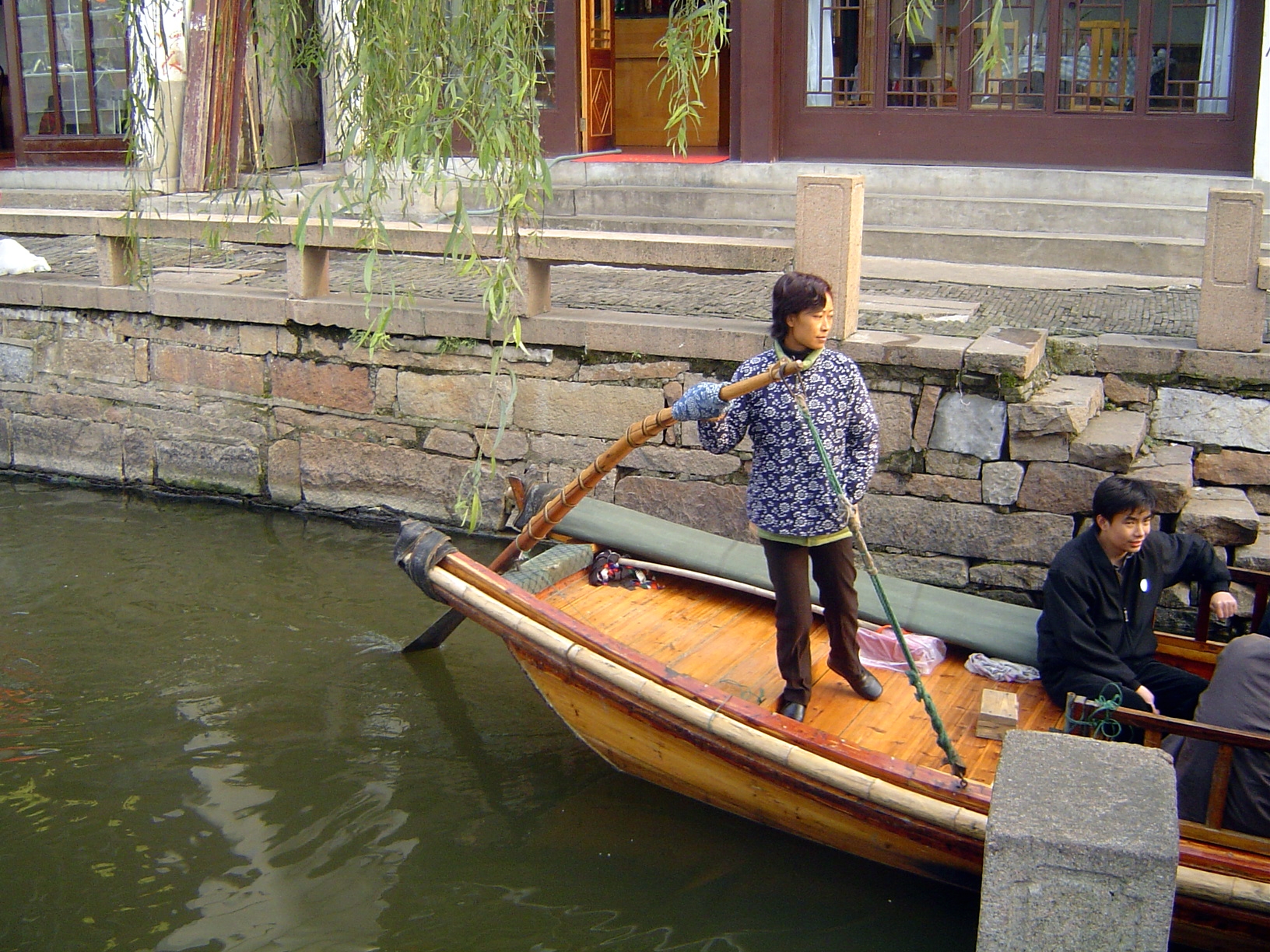 Much easier than operating a freight boat.