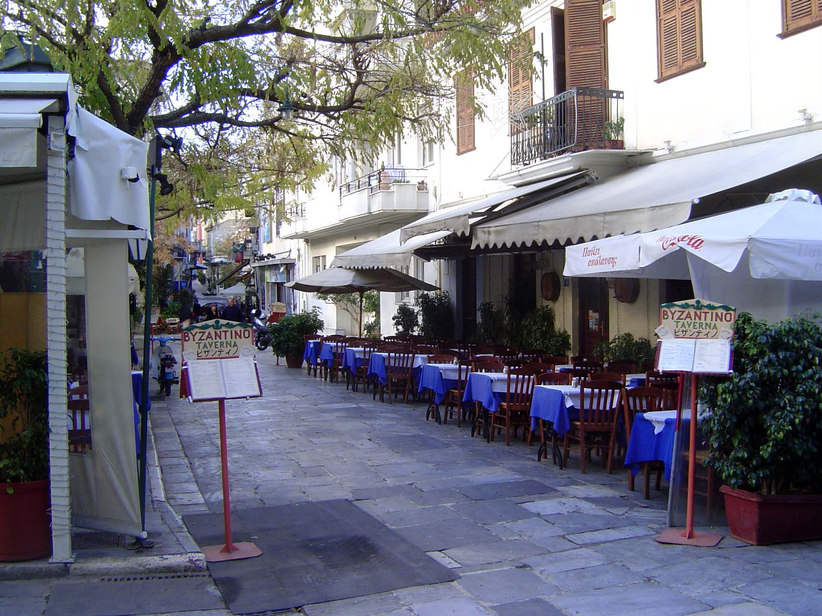 A pedestrianized escape.