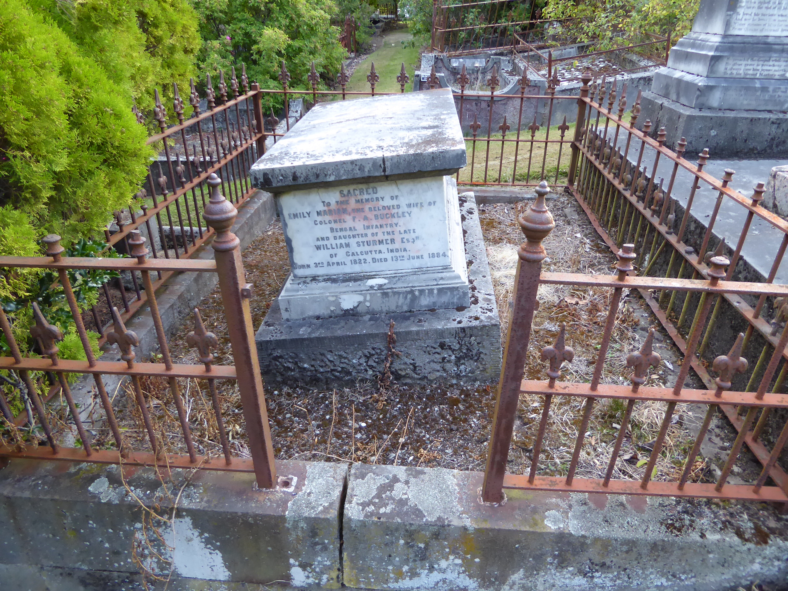 Lots of later immigrants to Dunedin had India in their past.