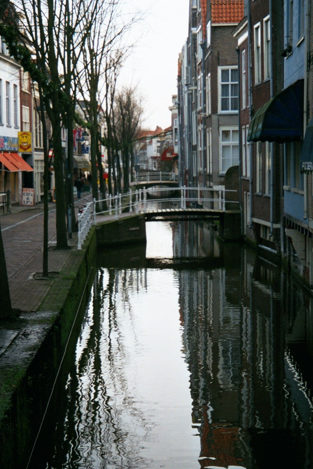Unused, they still add interest. Here, the Voldersgracht, just north of the Markt.