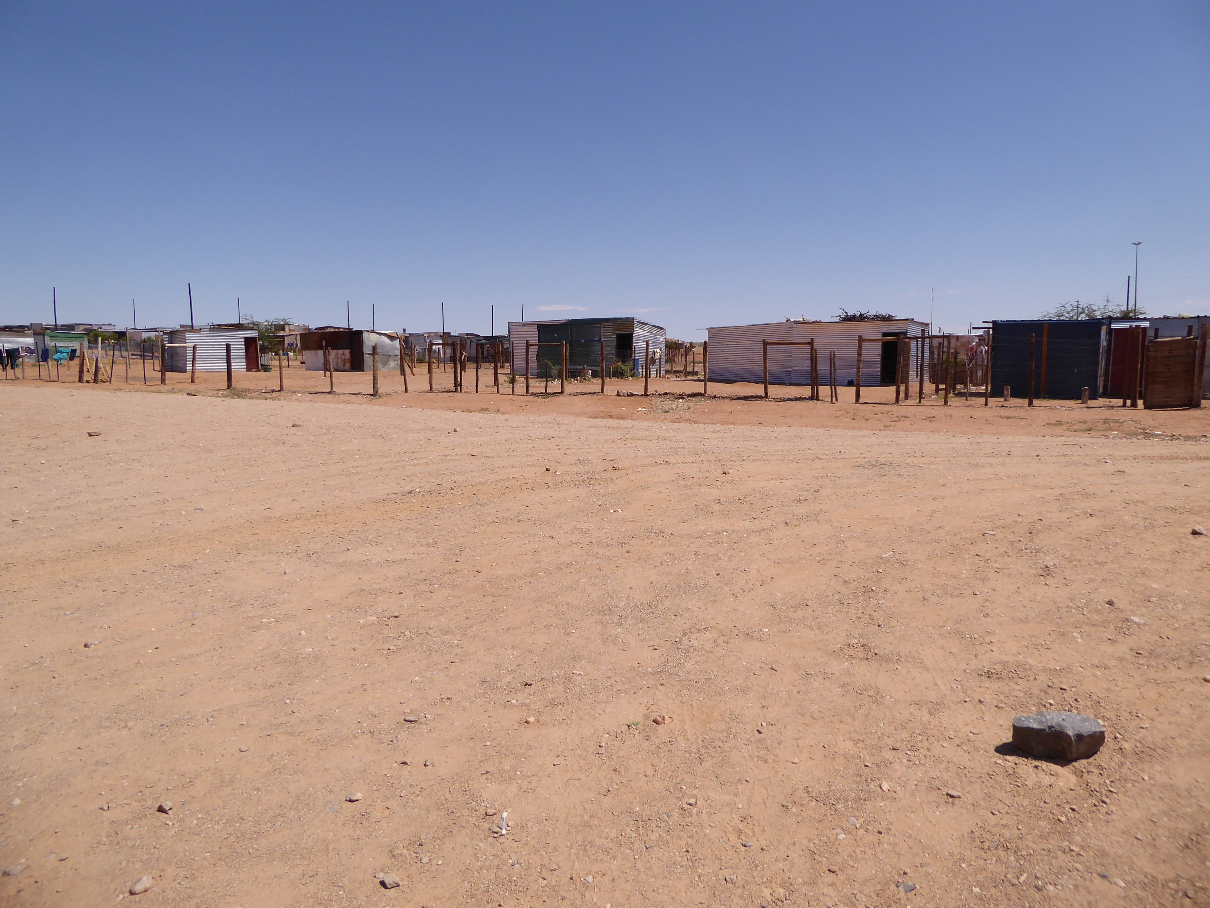 Housing for the farm workers.