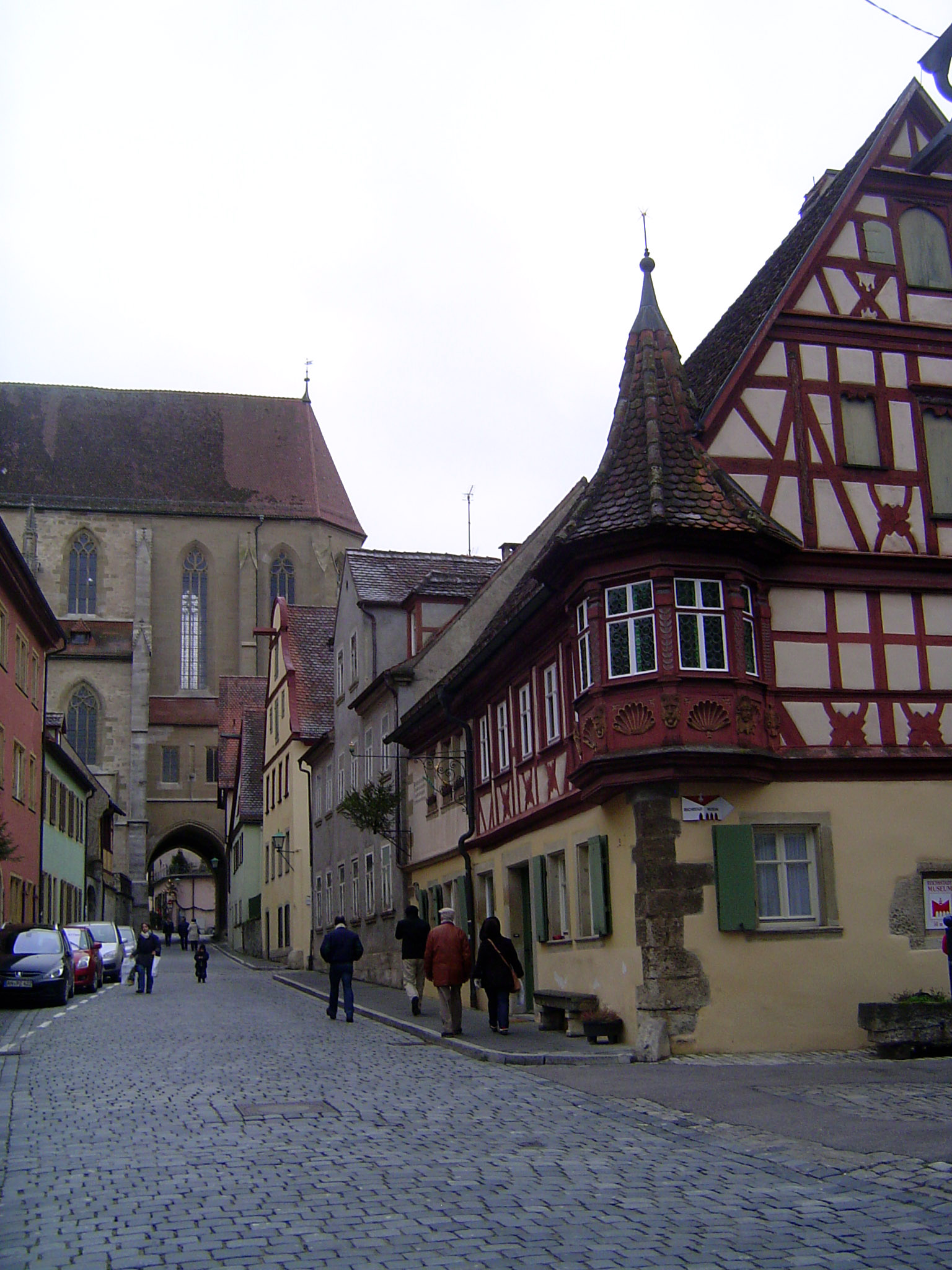 Nobody thought of Rothenberg as a tourist magnet during the first half of the 19th century, when the town lost a tenth of its population. Wh