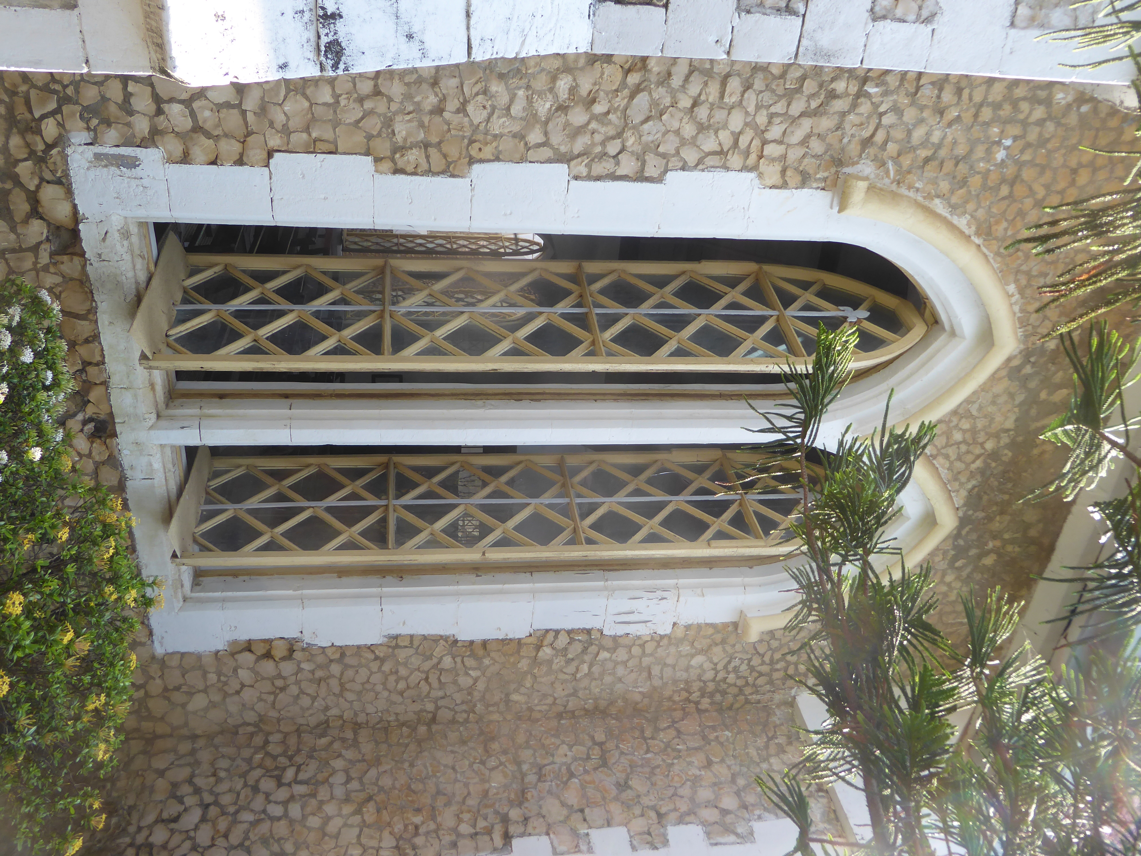 Can the windows date, as the church does, from 1860? Surely not.