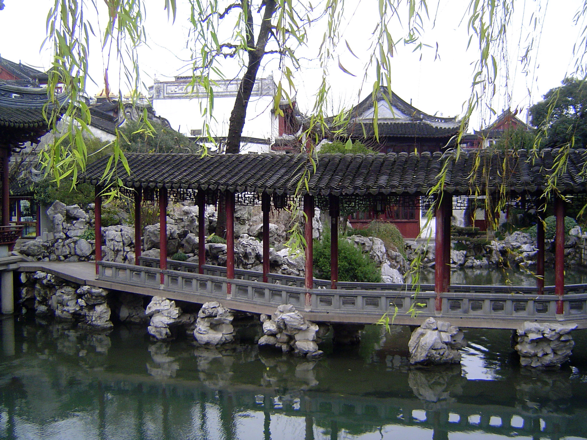Japanese gardens in Kyoto are smaller but feel bigger.
