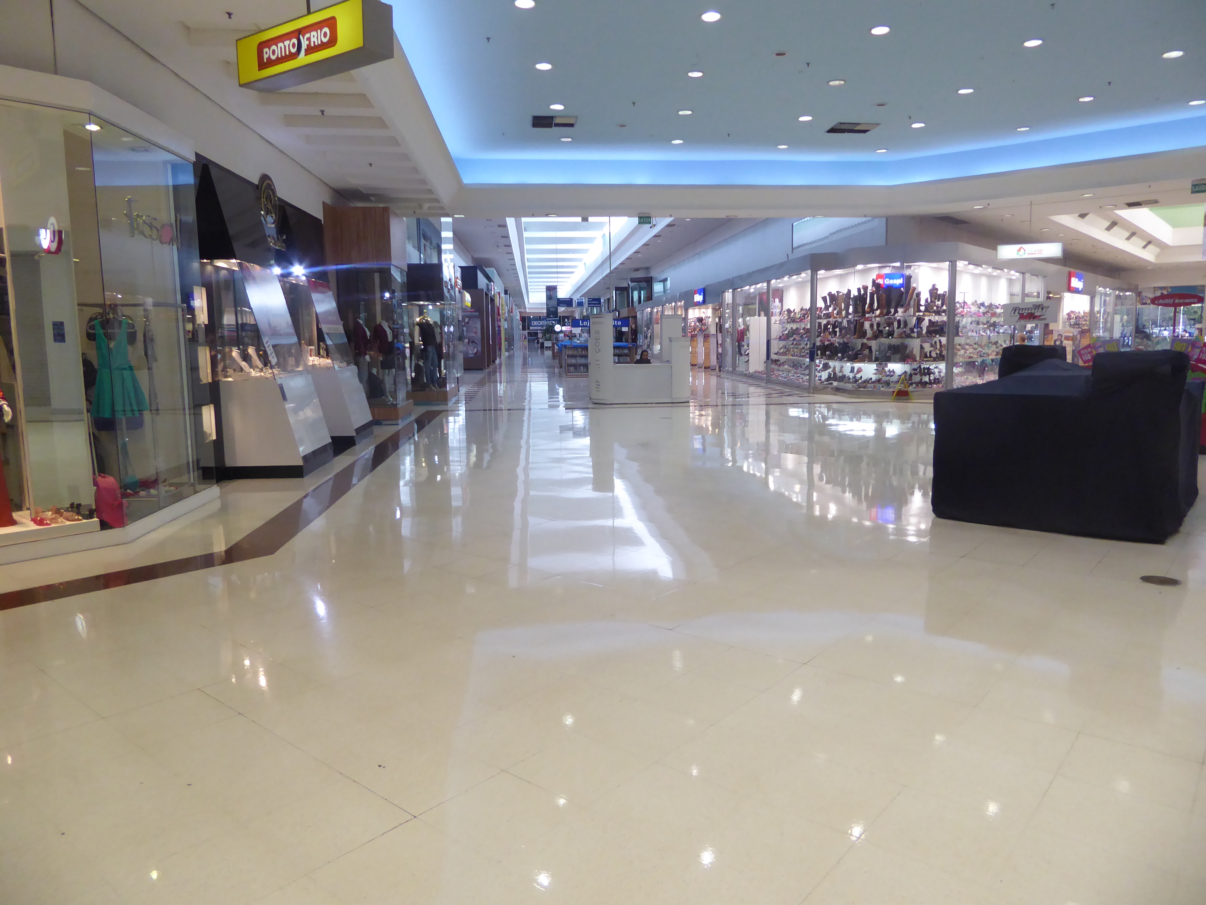 We can go shopping at the mall if you insist.