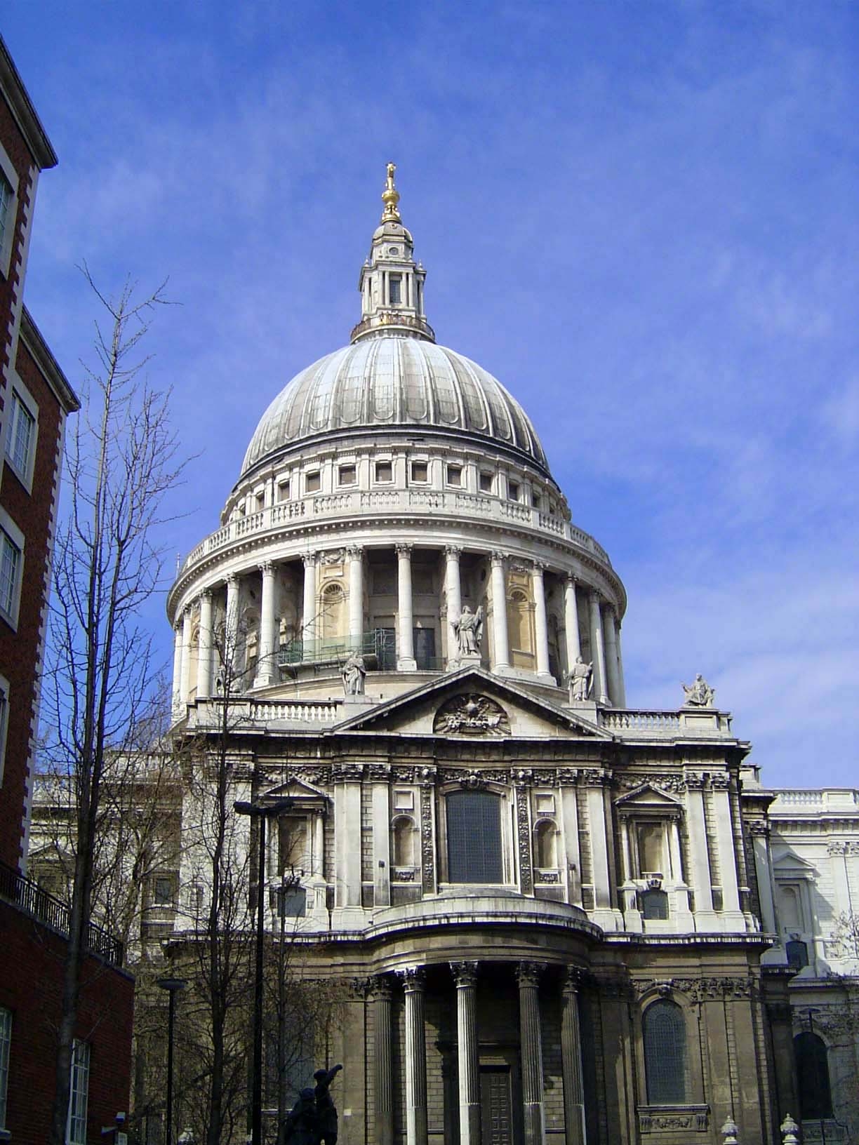All the more remarkably, this was probably the first dome built in London.