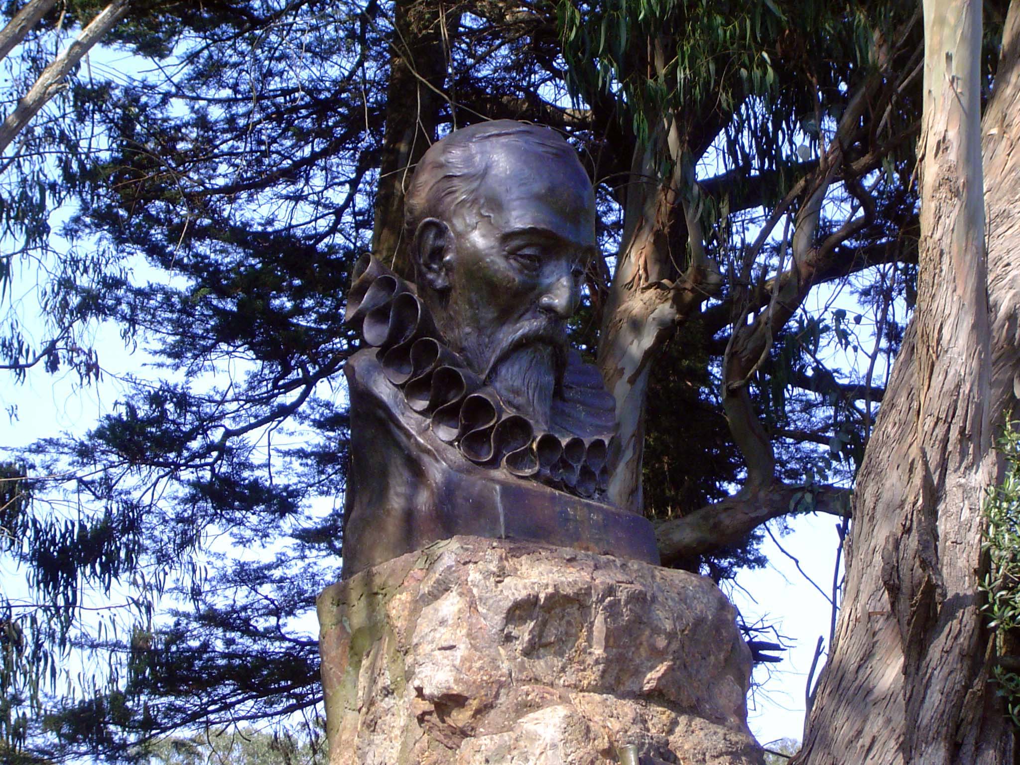 A meditative Cervantes, of whom the boy knew nothing but whom he took as a fixed part of the landscape, a navigation aid.