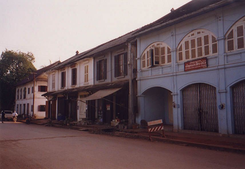 Xiengthong Road is little altered since the French left.