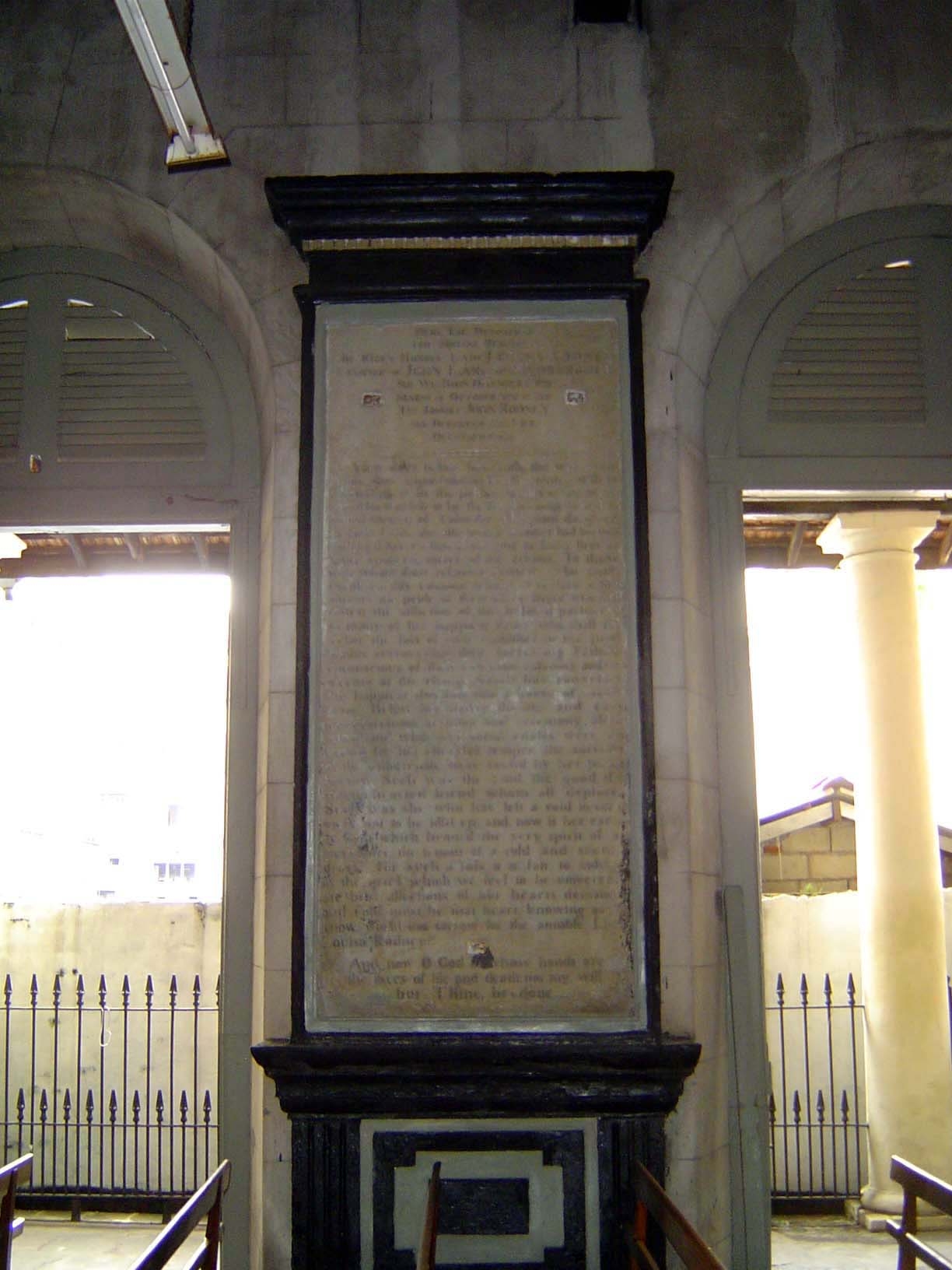 One of the biggest, oldest, and certainly most verbose stones. It dates to 1814, the year before the British conquered the highland kingdom