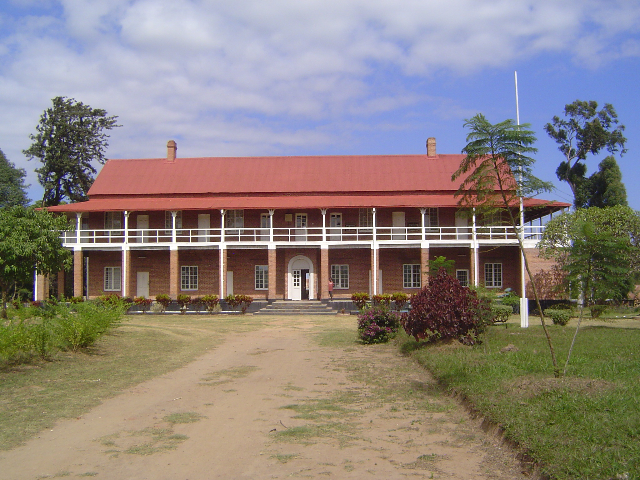 The ALC or Mandala also had a boarding house for staff. Travelers stayed, too. Later a museum, the building now houses offices for Malawi's