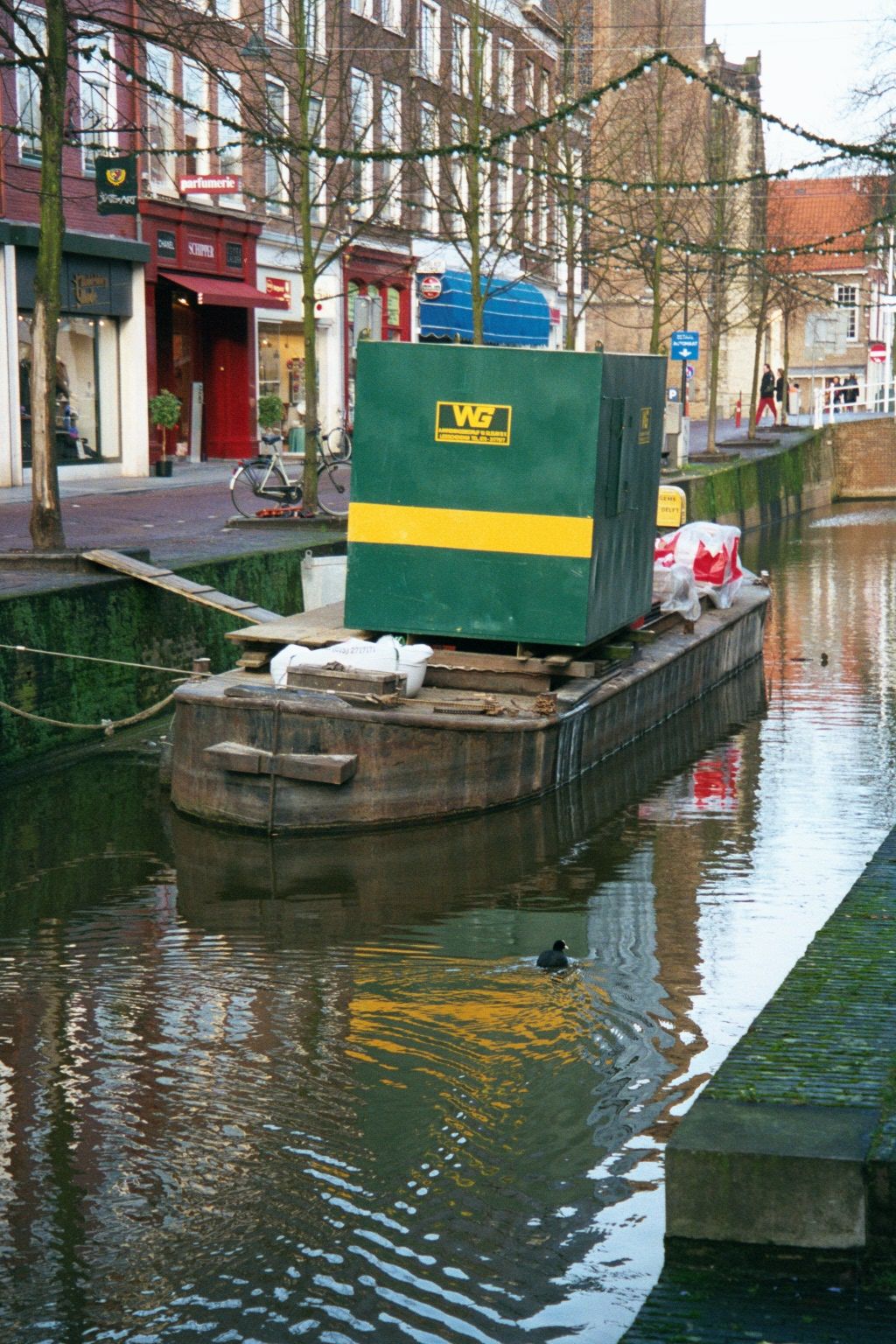 The canals are still in modest use.