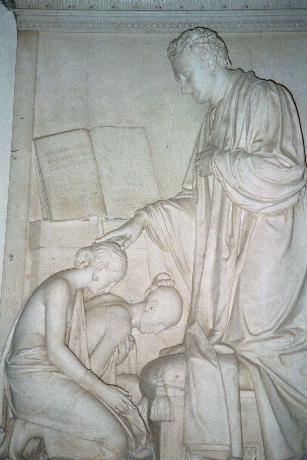 Heber is shown in a pose that invites mockery. Whether the mockery is justified is not so easy to decide. The sculptor was Francis Chantrey,