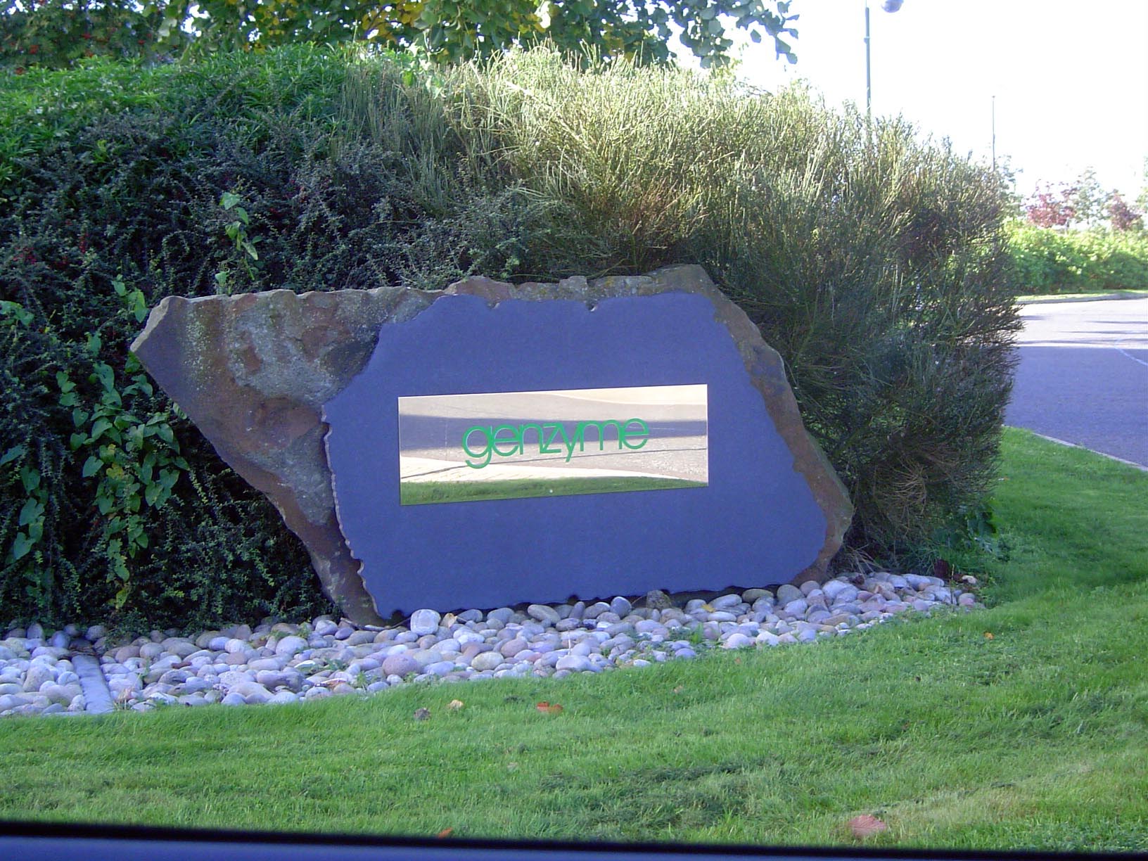 Up a notch: this is signage.