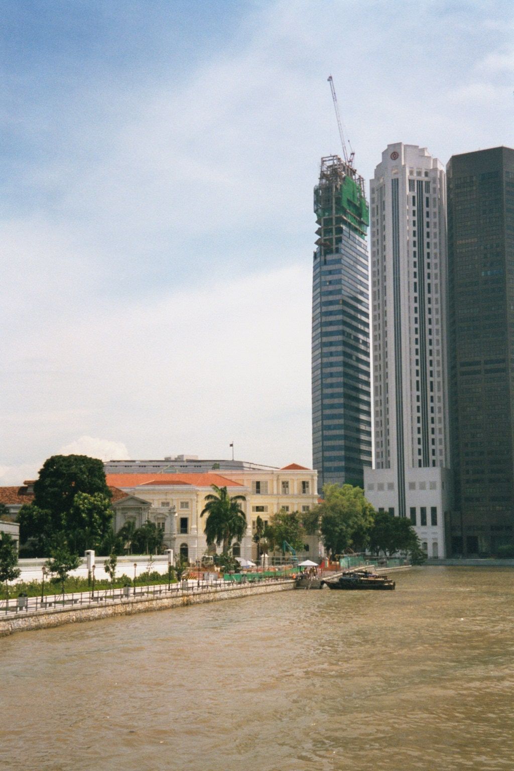 Government buildings look puny alongside the financial giants.