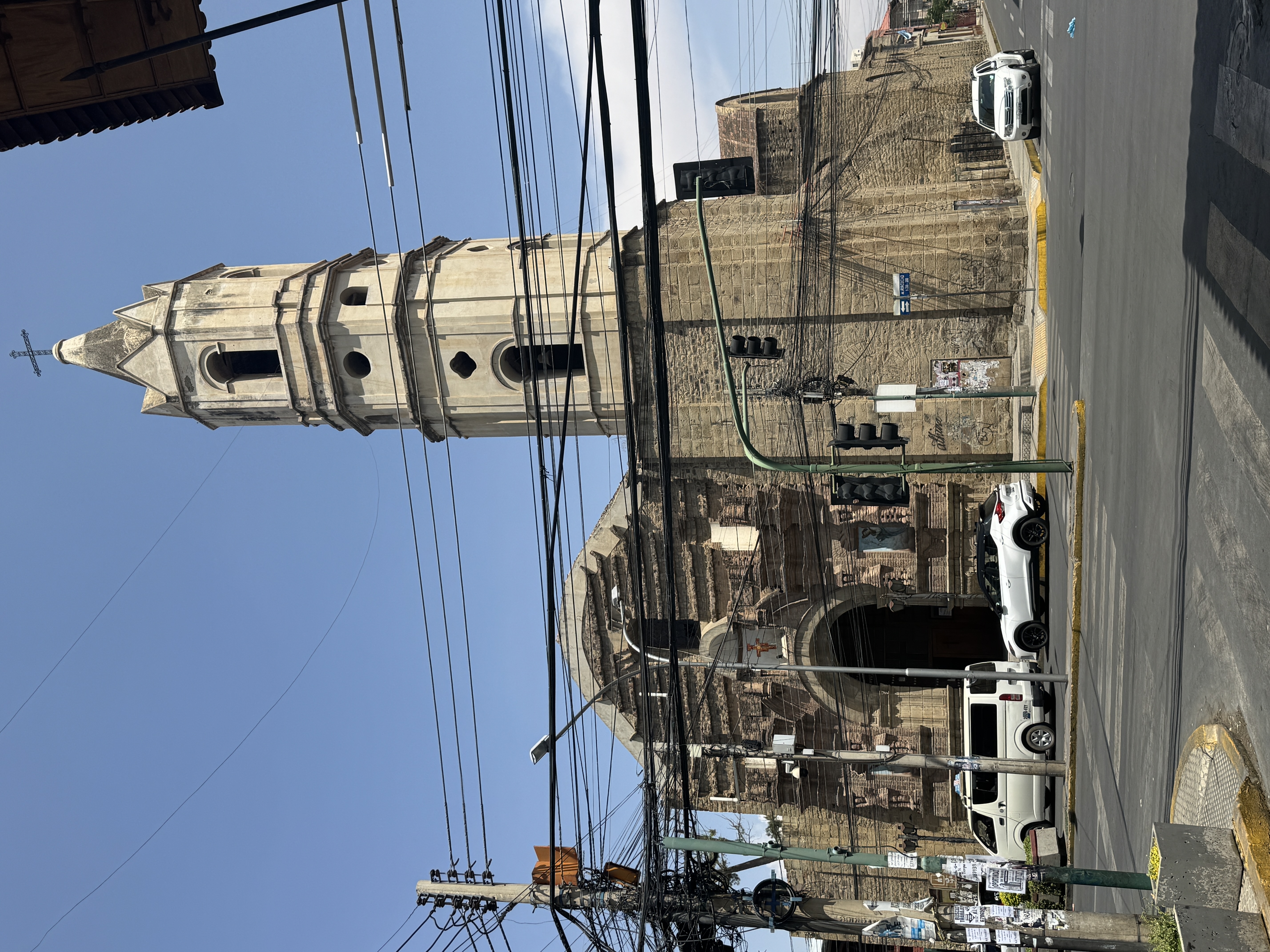 A block west: the church of Santo Domingo.  I'm here for a reason.
