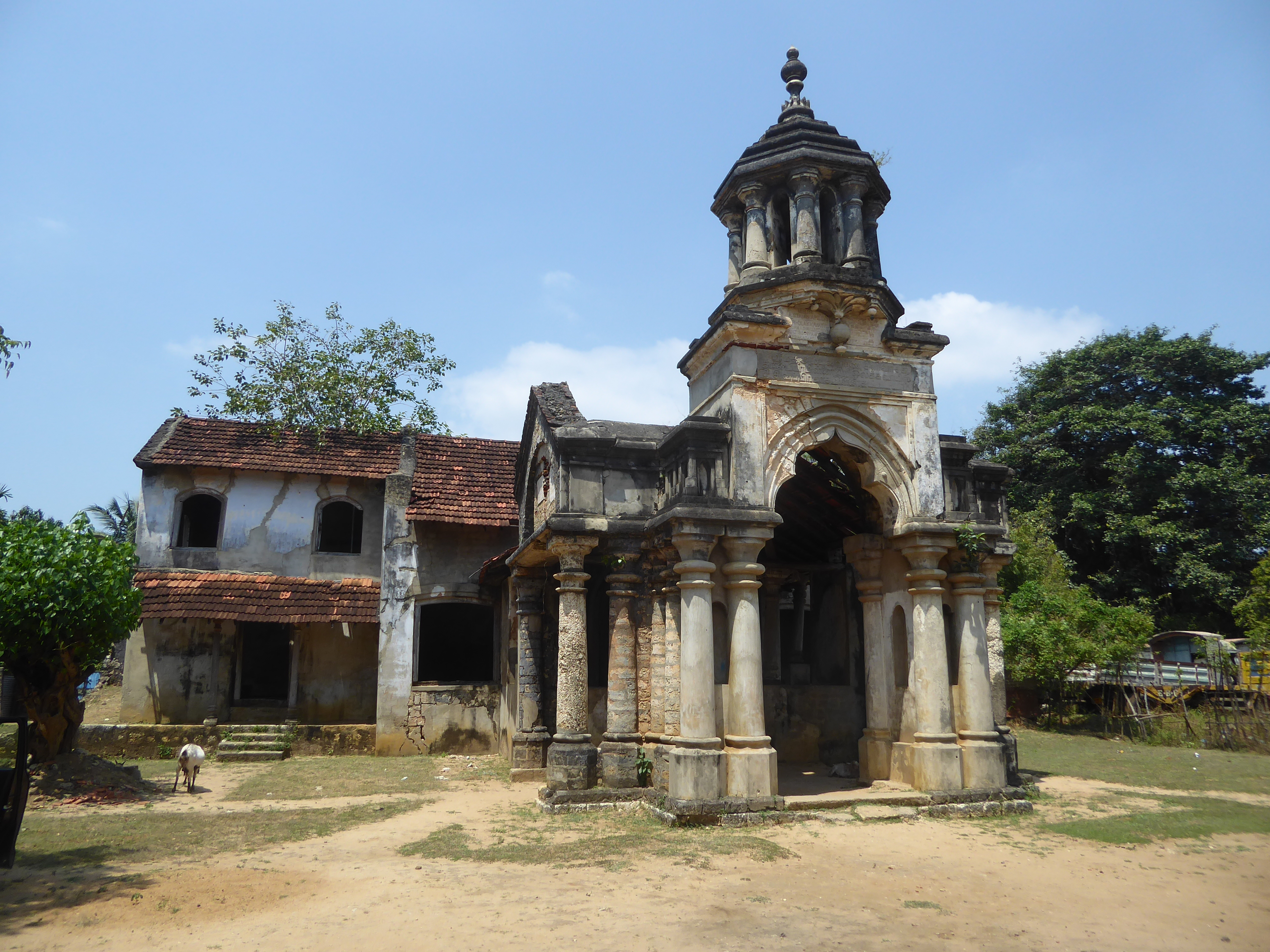 The most effusive example is nearby and at the supposed house of Cankili's sometimes spelled Sangili's minister.