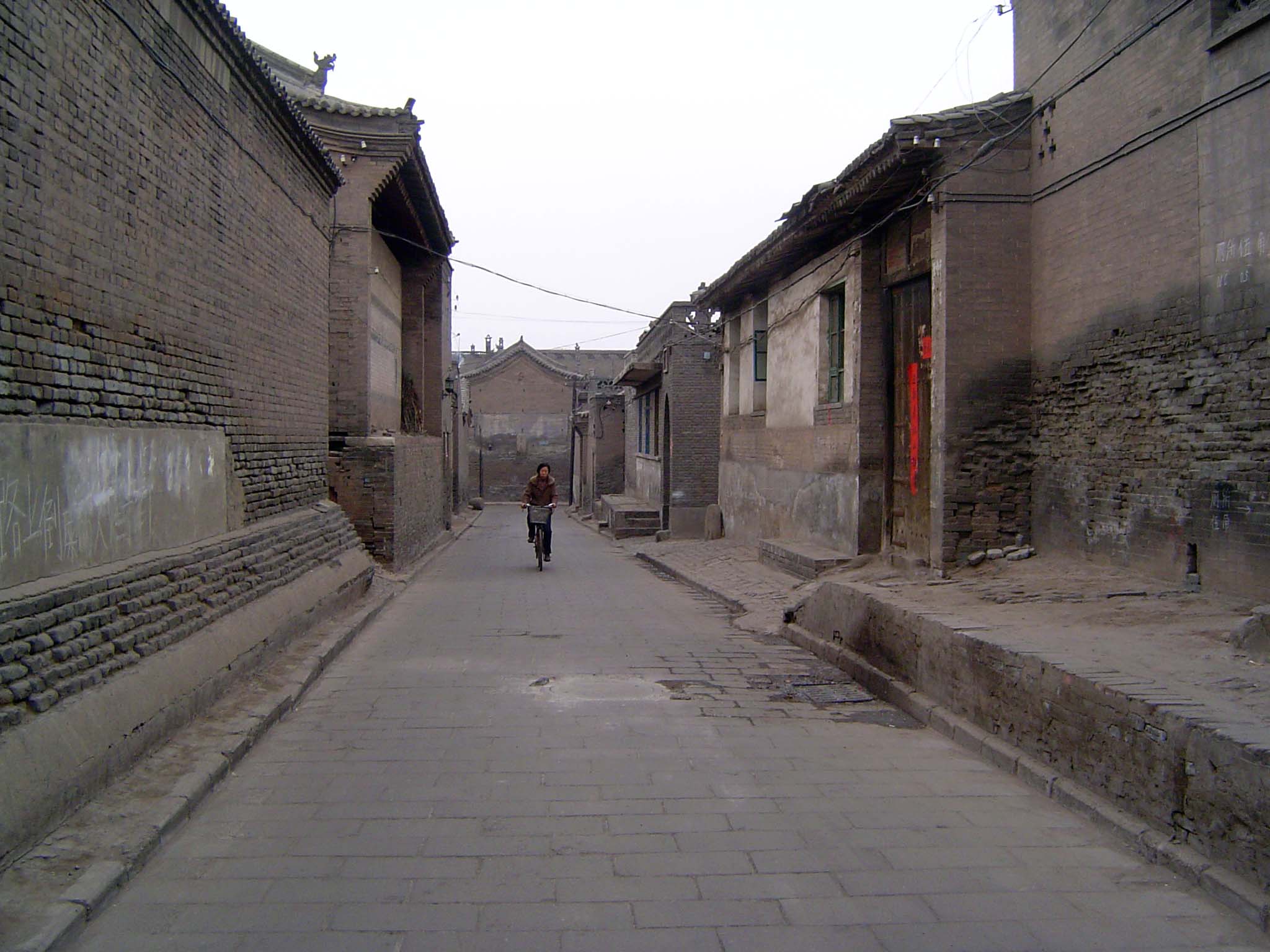 Away from the main streets, the neighborhoods become much quieter.
