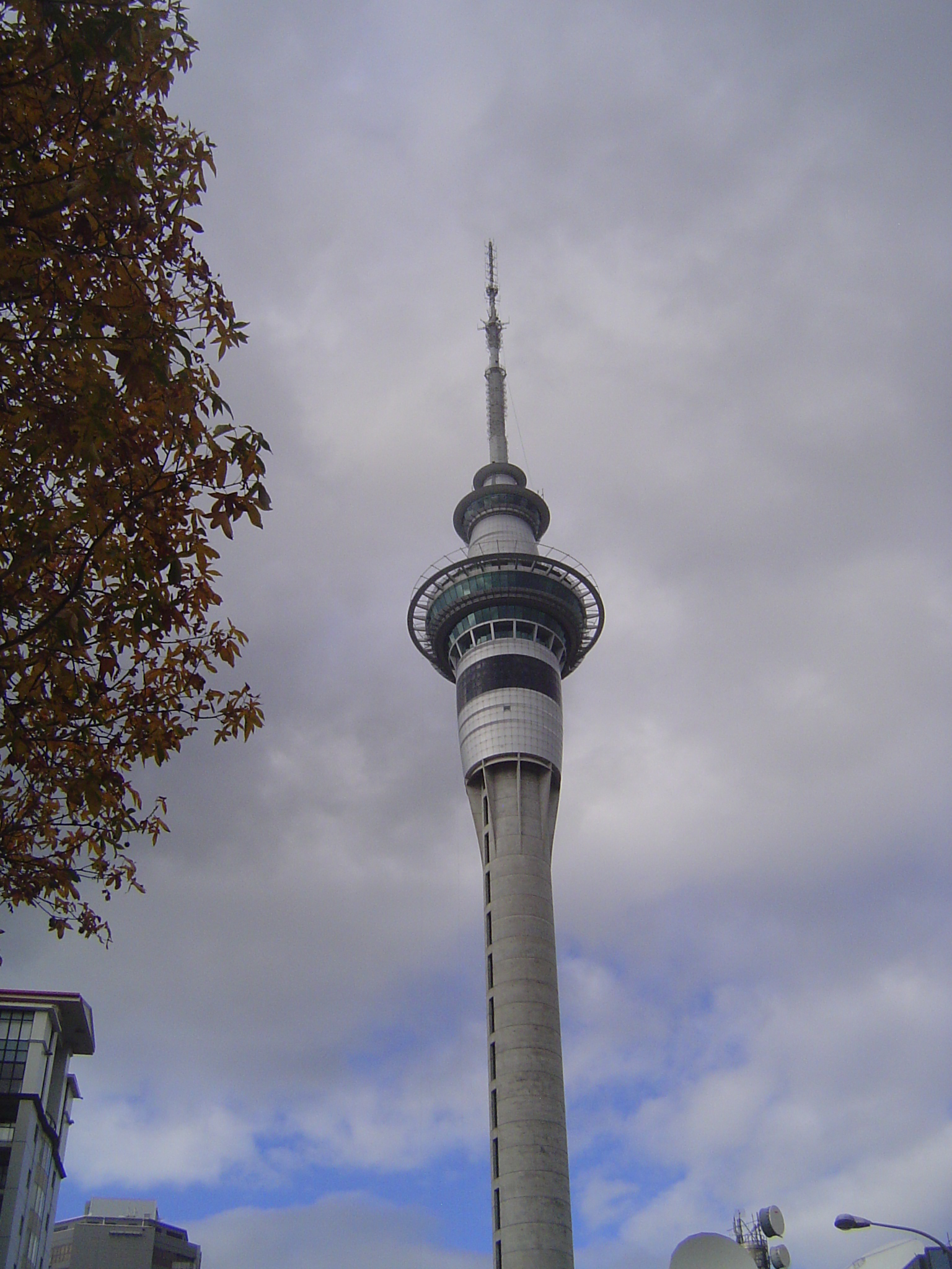 Every city needs one: in Auckland's case, it's over a thousand feet high and is called the Sky Tower. It opened in 1997 as—wait for it—part