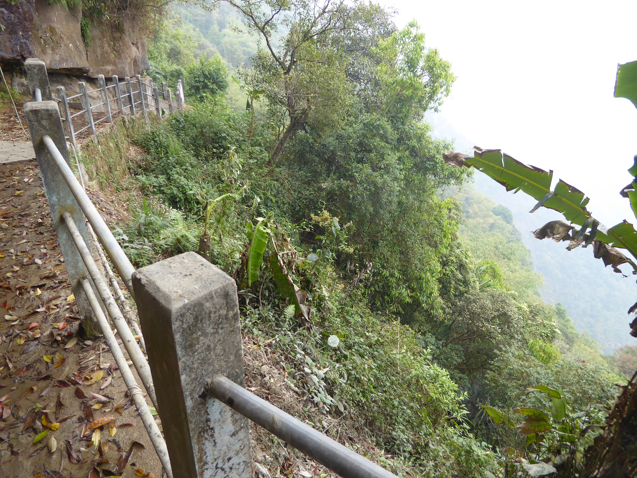 You might think that the path leads to some village across the canyon.
