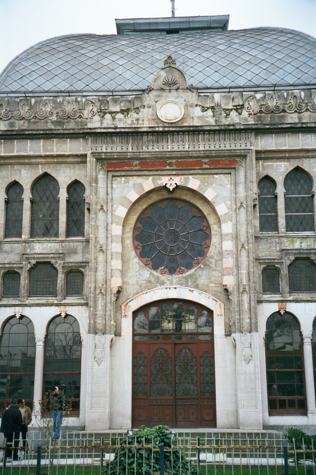 Ah, that promised European influence! It's the Sirkeci railway station, opened in Pera in 1890.