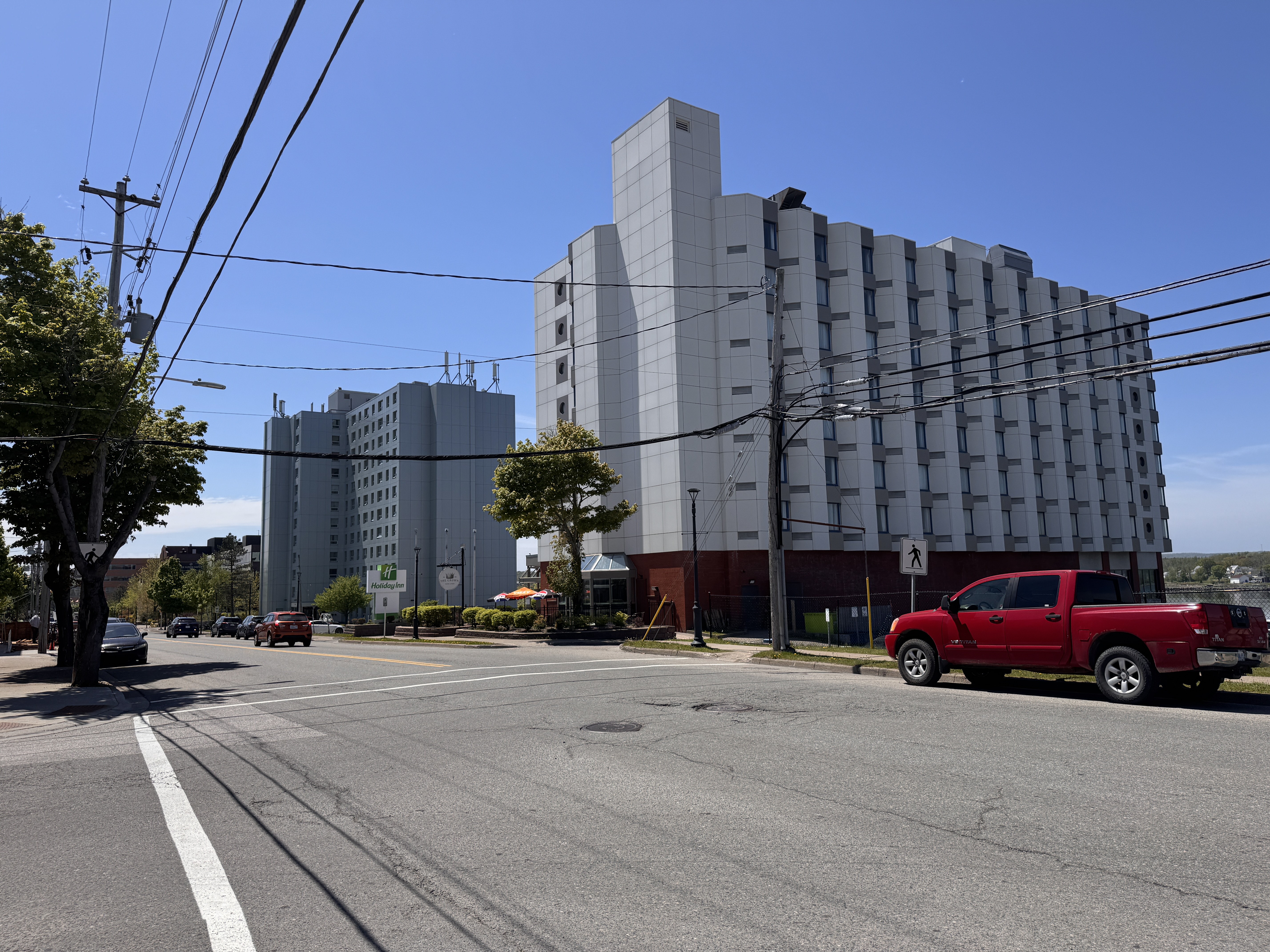 There's a nearby Holiday Inn.