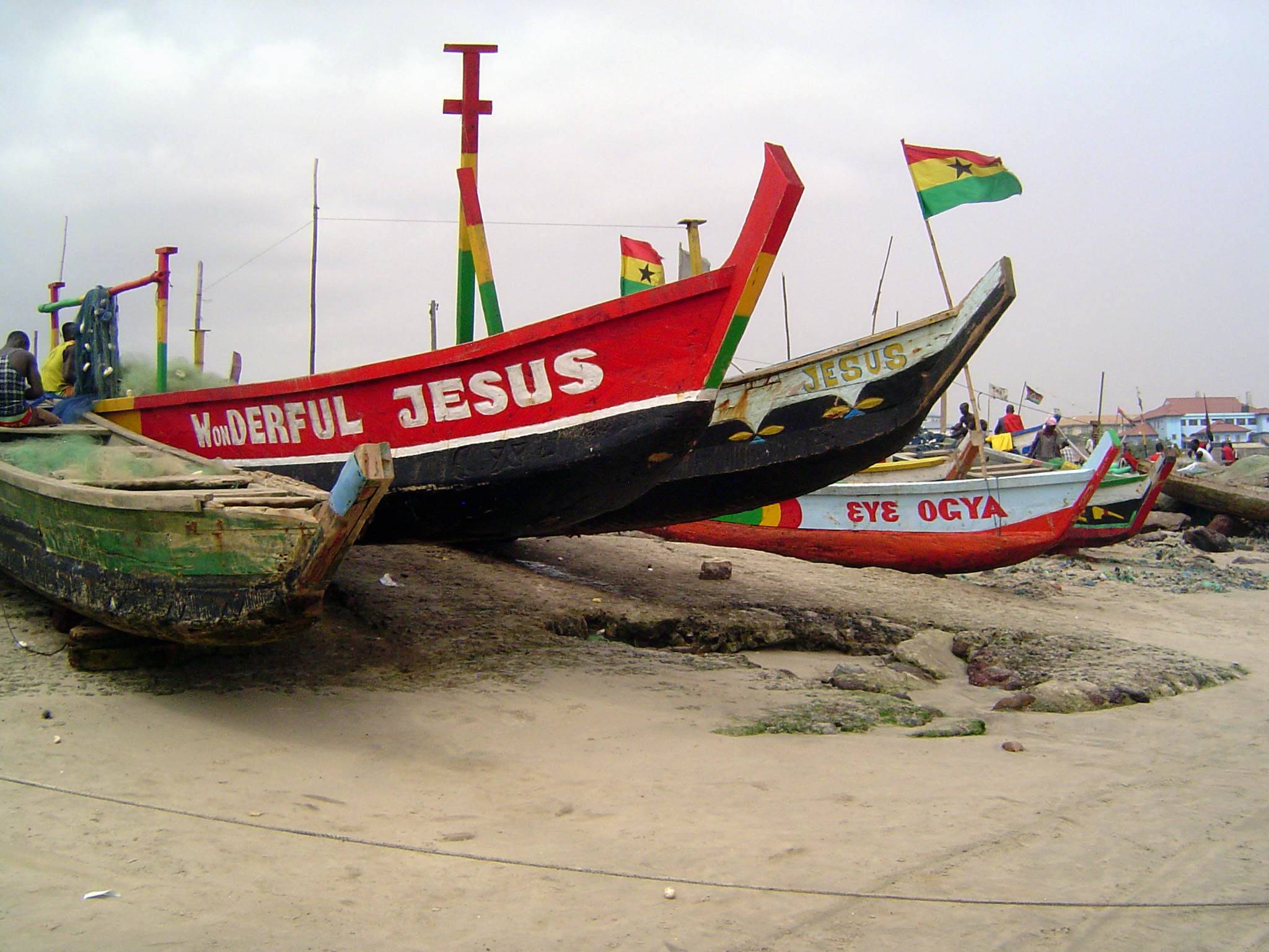 Plenty of sects to choose from. Eye Ogya comes from a Nigerian one that translates as Pentecostal Fire.